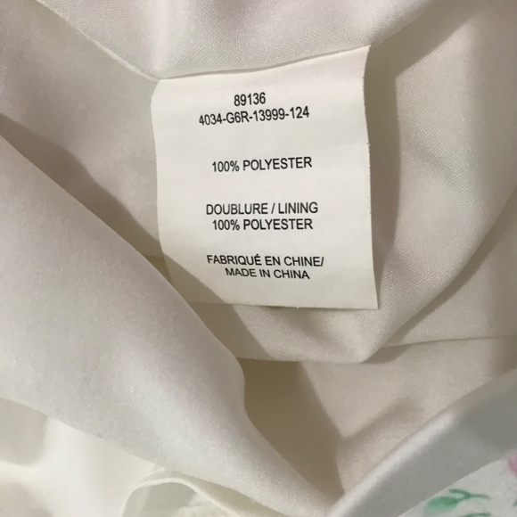 NWOT Laura White Skirt Plus Size 16/1X With Faux Silver Buttons - Picture 15 of 15